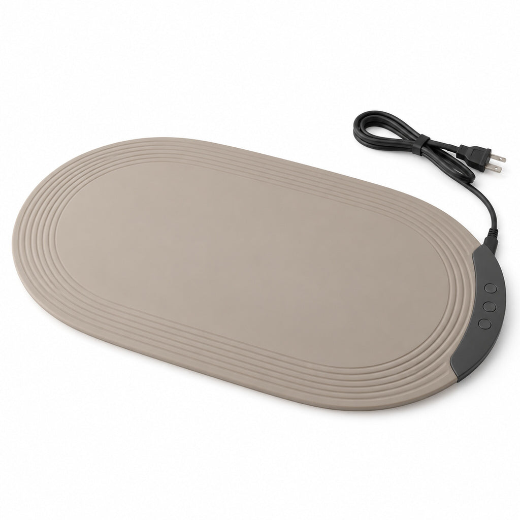 Oval Silicone Electric Serving Warmer