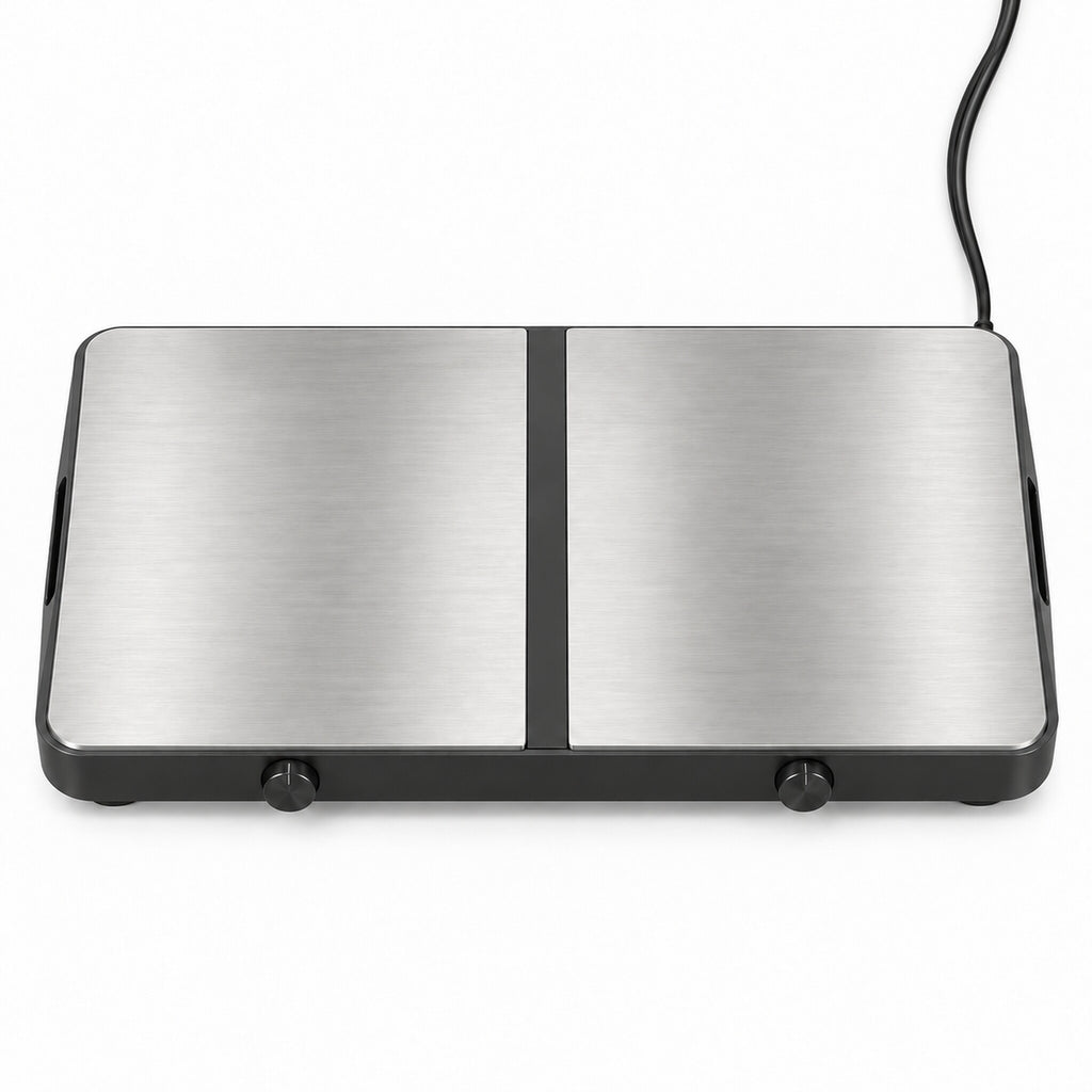 Dual-Zone Electric Buffet Warming Tray