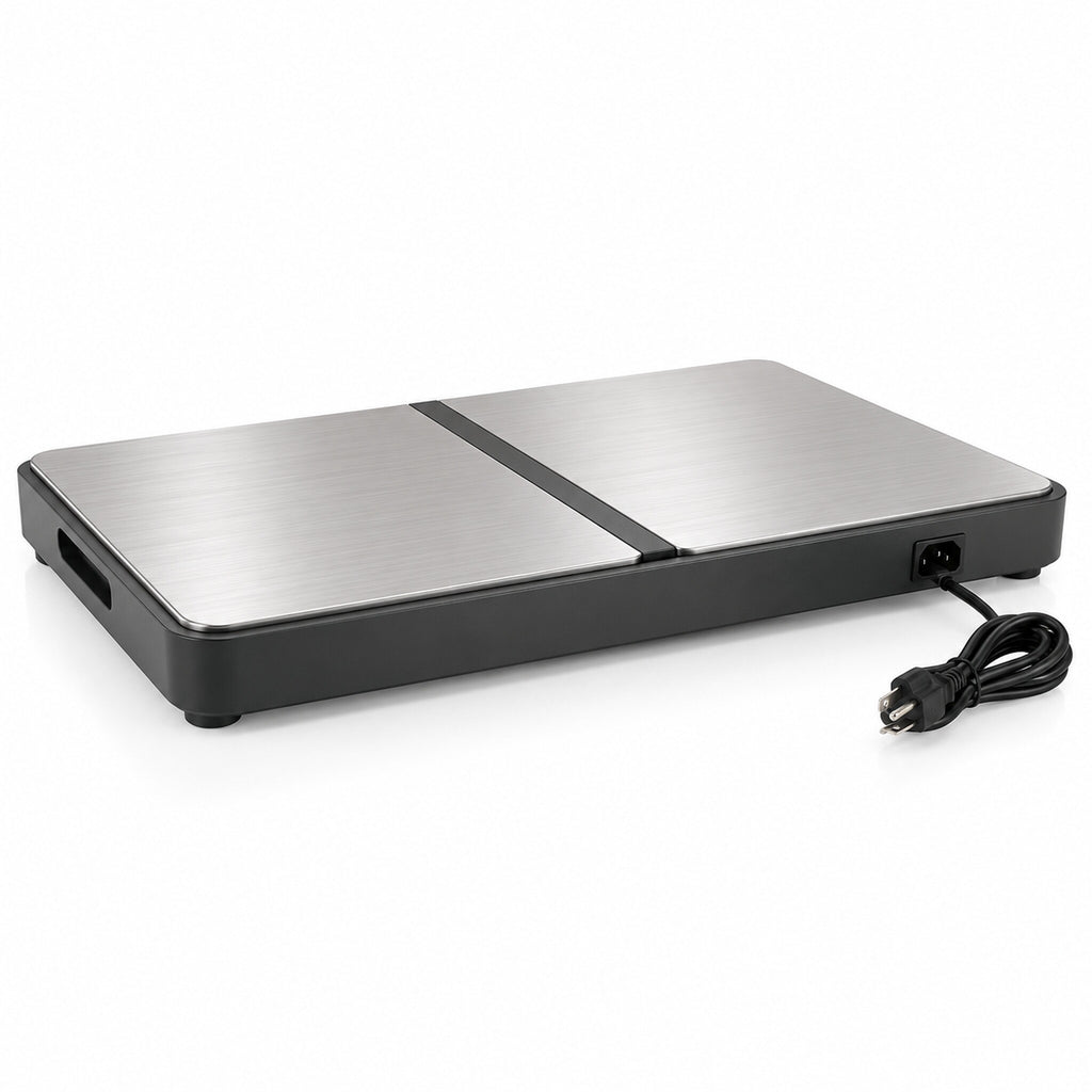Dual-Zone Electric Buffet Warming Tray