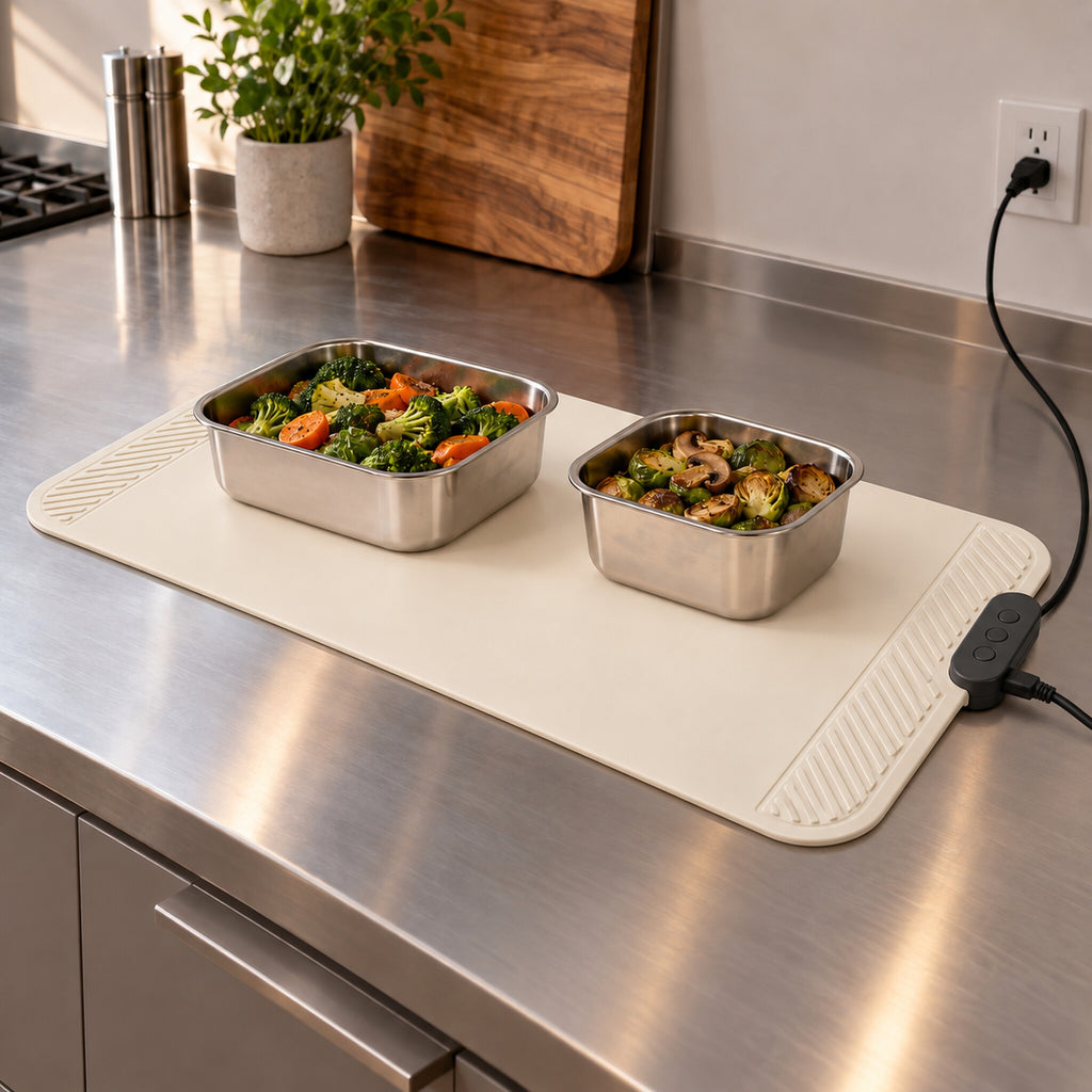 Roll-Up Silicone Electric Food Warming Mat