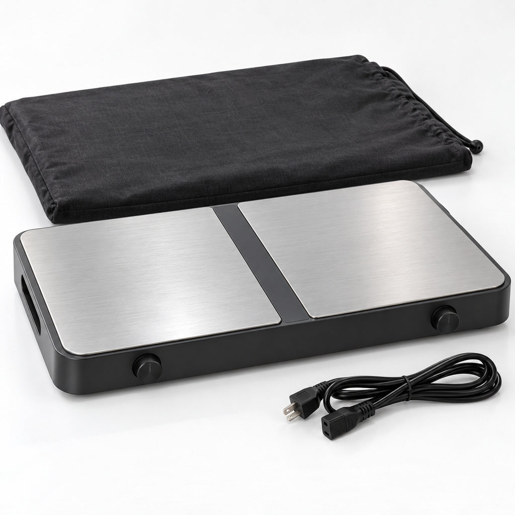Dual-Zone Electric Buffet Warming Tray