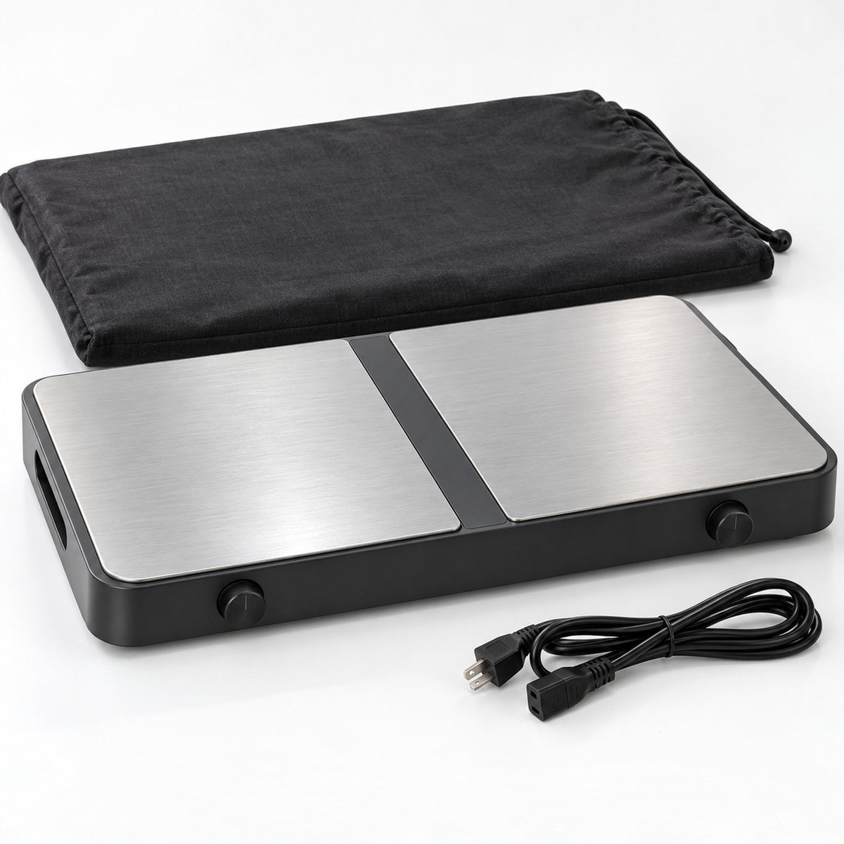 Dual-Zone Electric Buffet Warming Tray